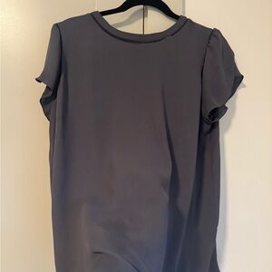 Loft Elegant Gray Women's Top Size M